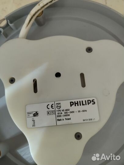 Подставка электрочайника Philips. Модель HD4652