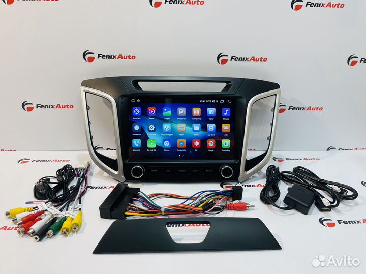 Магнитола Hyundai Creta (с кнопками) Android 2-32