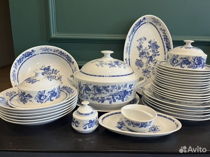 Сервиз столовой посуды Bohemia Inglazed