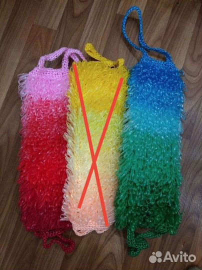 Мочалка ручной работы