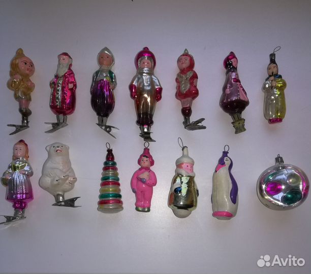 Елочные игрушки СССР