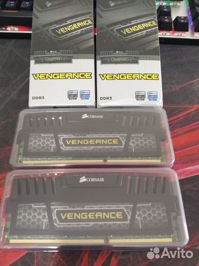 Оперативная память ddr3 8GB 1866 мгц Corsair Новая