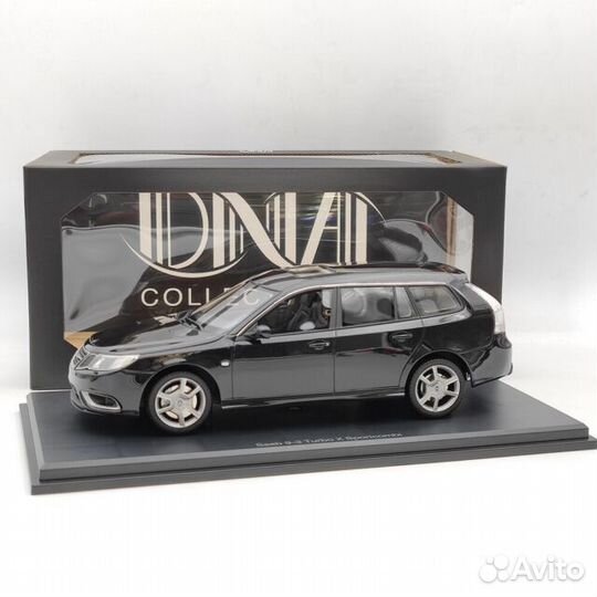 Saab 9-3 II Sportcombi Turbo Х (07-14) Черный 1:18