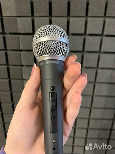 Микрофон SM 58 Shure и Шнур (5метров)