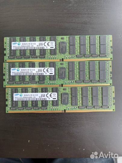 Оперативная память б/у Samsung 32GB DDR4 PC4-2133P
