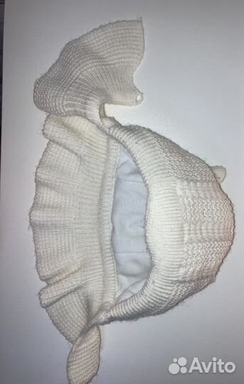 Шапка шлем журавлик