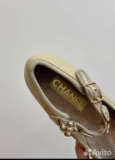 Туфли женские chanel Mary Jane