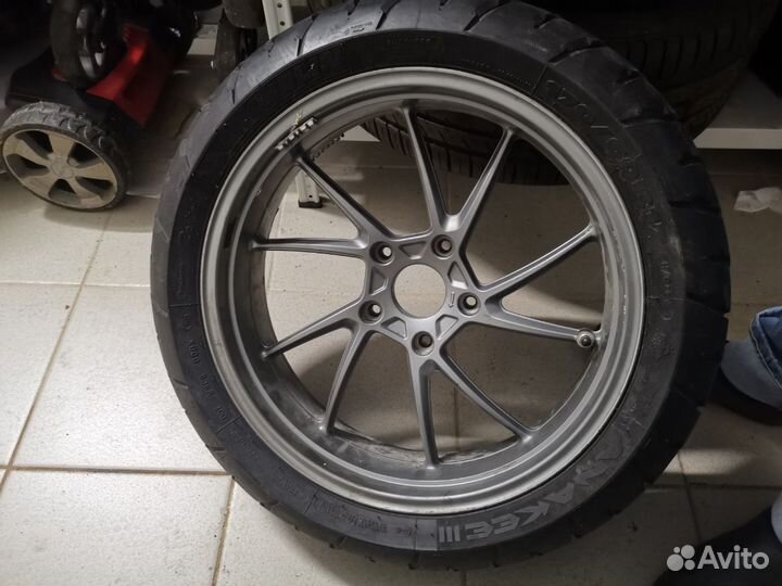 Диски на R1200GS BMW мокрый