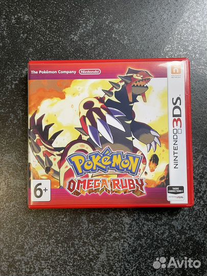 Pokemon Omega Ruby (красный) 3DS