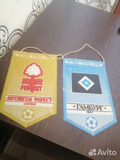 Футбольные вымпелы времен СССР