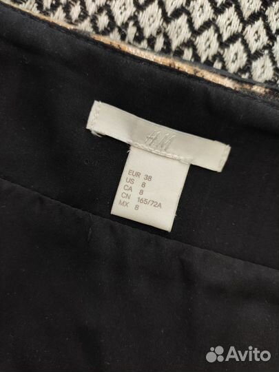 Юбка hm леопард