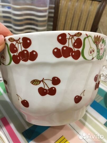 Набор посуды для фруктового салата. 6пр