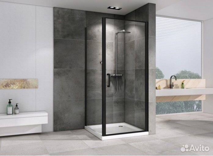 Душевой уголок Abber Sonnenstrand AG04080B-S70B 80x70