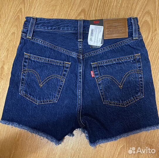 Джинсовые шорты levis 24