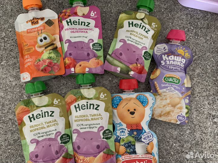 Детское фруктовое пюре