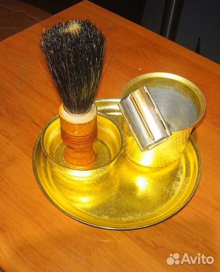 Набор посуды для бритья ретро, времён СССР