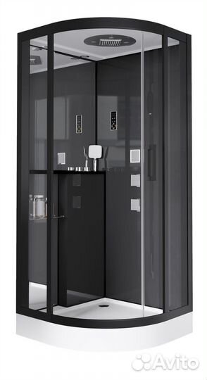 Душ.каб. GR241 (100x100x215) grossman 4 места