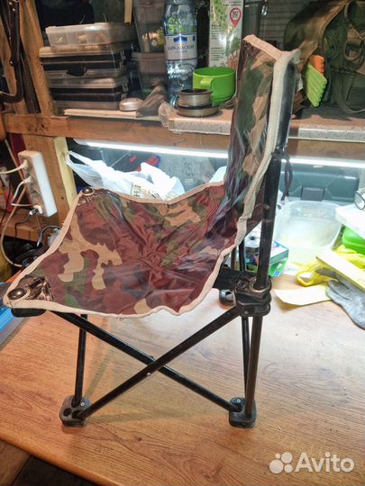 Стул складной туристический бу
