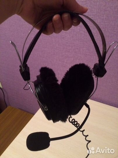 Гарнитура наушники с микрофоном