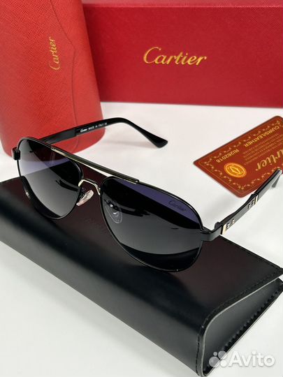 Солнцезащитные очки мужские cartier