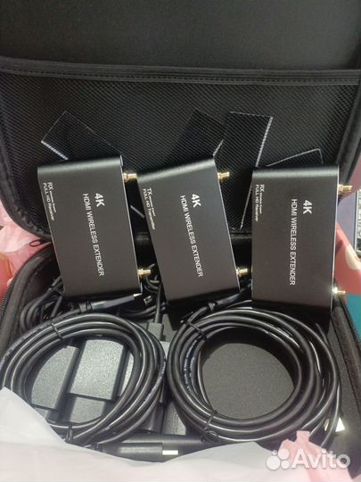 Беспроводной hdmi 4к (два приемника)