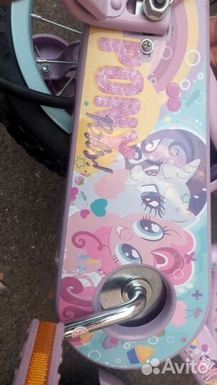 Велосипед четырёхколесный My little pony
