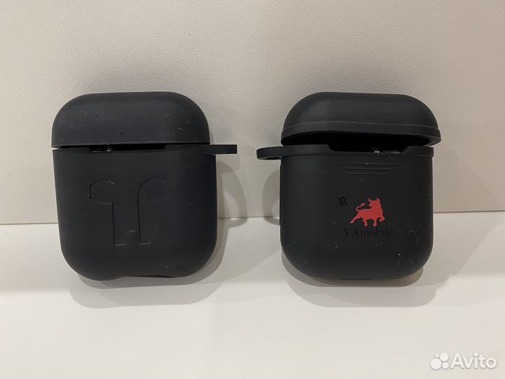 Чехол для наушников airpods 1, 2