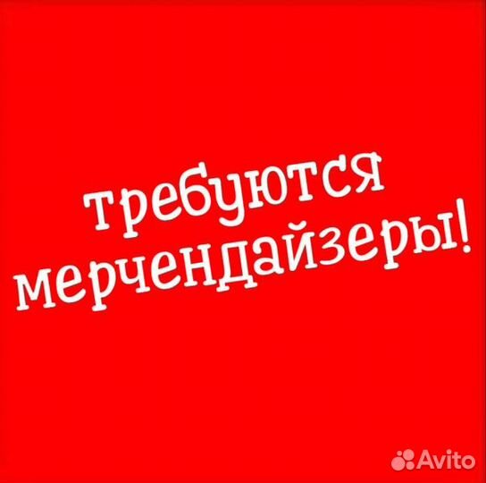 Мерчендайзер. подработка