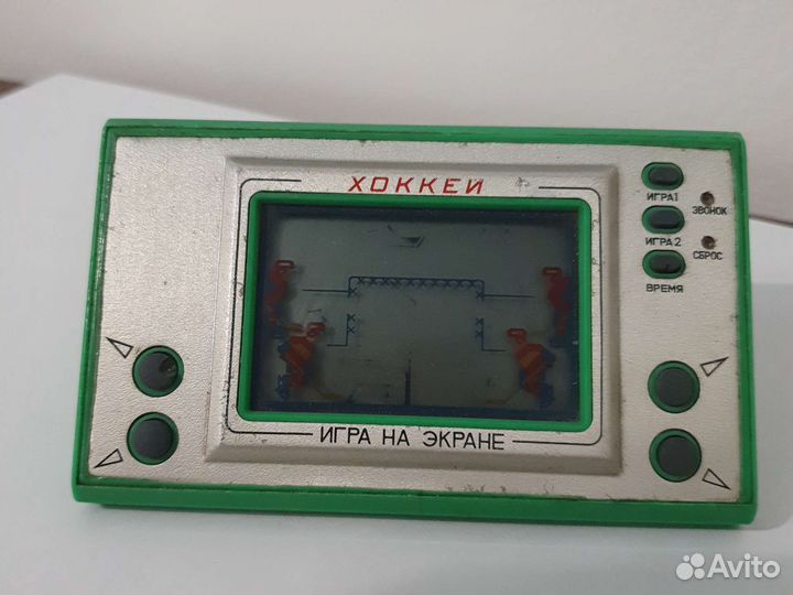 Электронная игра СССР хокей
