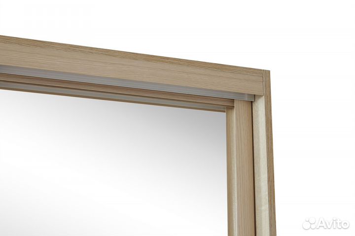 Шкаф-купе 160*58*240 2дв. сонома (1 зеркало)