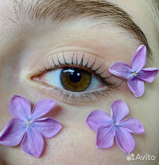 Ламинирование ресниц и бровей