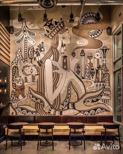 Услуги художника.Роспись стен