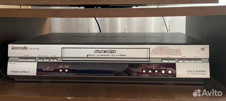 Видеомагнитофон “panasonic nv-sj530”