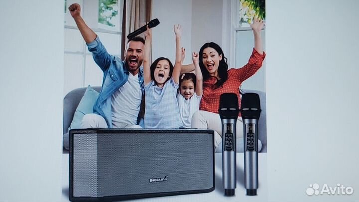 Караоке система G6 с двумя микрофонами