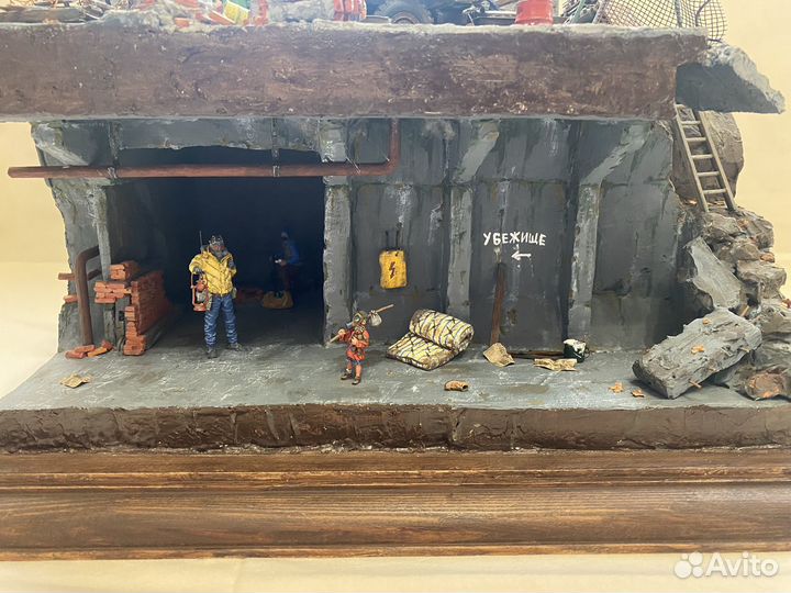 Диорама сталкер 1/35