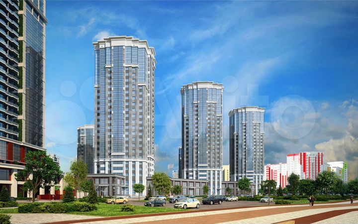 1-к. квартира, 46,4 м², 14/17 эт.