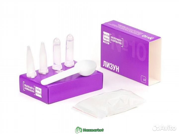 Эксперимент в коробочке №10 Лизун