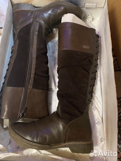 Сапоги зимние натуральная кожа