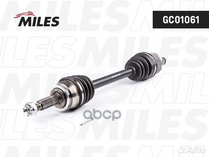 Привод в сборе hyundai accent LC 99-05 лев