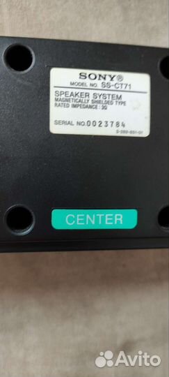 Акустические колонки Sony, Samsung