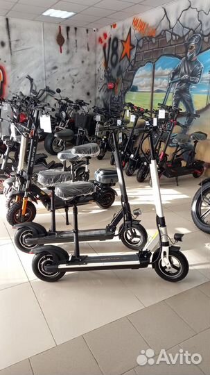 Электросамокат с сиденьем