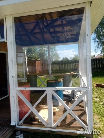 Мягкие окна на веранду