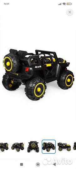 Электромобиль kreiss джип