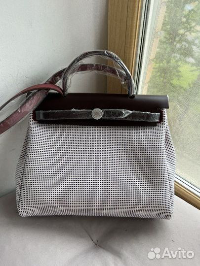 Сумка Hermes Herbag bordo 31 sm