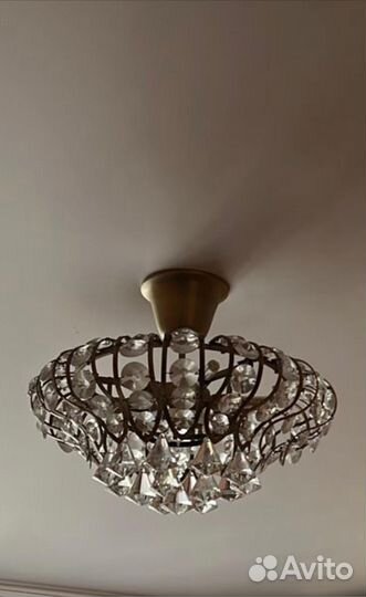 Светильник потолочный подвесной бу