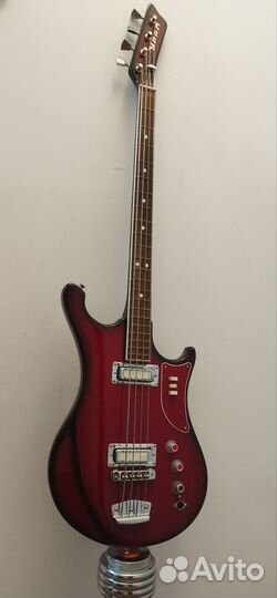 Бас гитара Урал СССР
