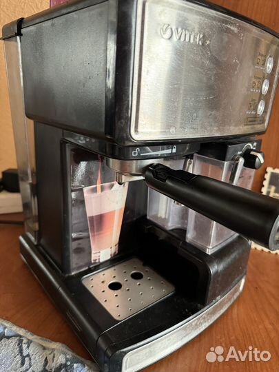 Кофеварка vitek vt 1514 bk