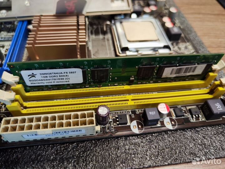 2 комплекта мать,проц,память 775