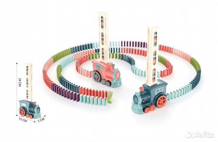 Игрушка “Domino Train”