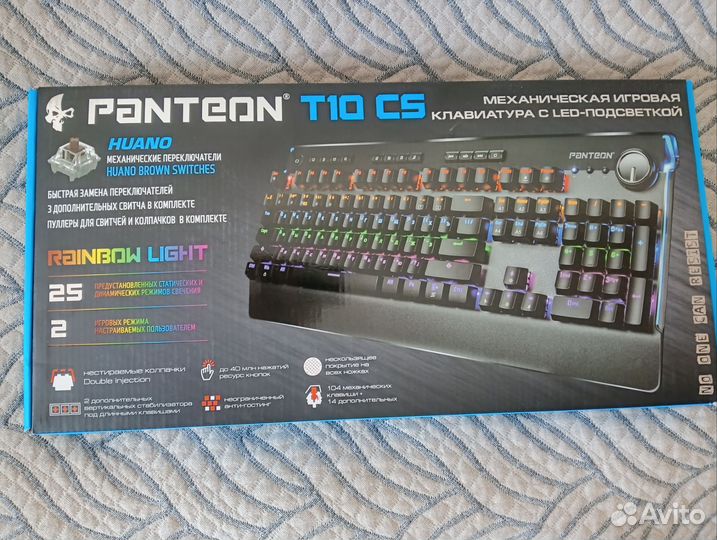 Игровая клавиатура panteon t10